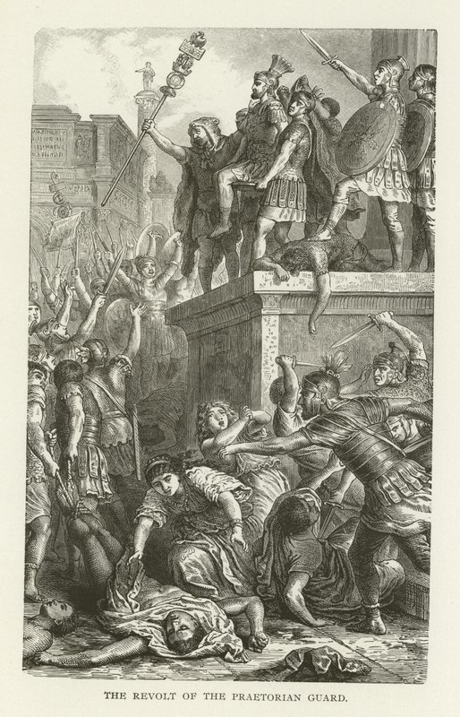 A praetorianus gárda lázadása alkotó: American School
