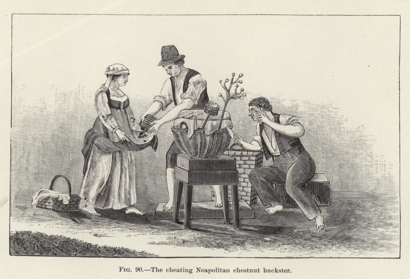 A csaló nápolyi gesztenyehuckás alkotó: American School