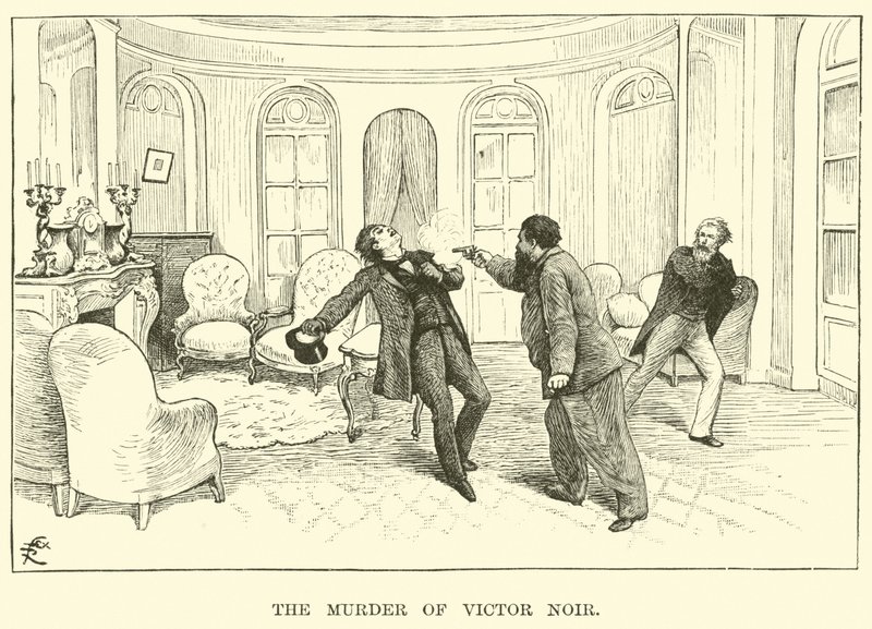 Victor Noir meggyilkolása alkotó: American School