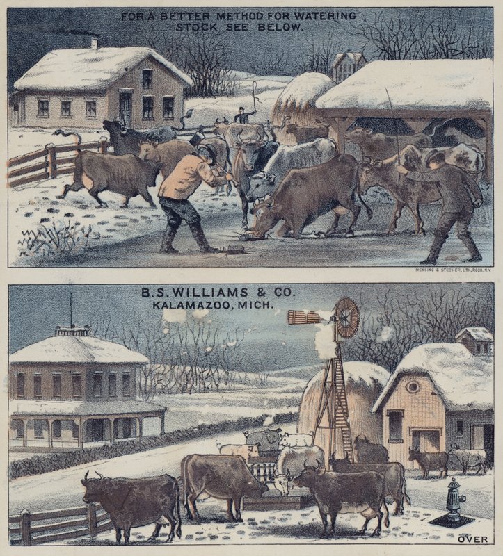 Szarvasmarhák itatórendszere alkotó: American School