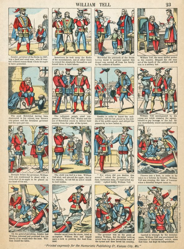 William Tell alkotó: American School