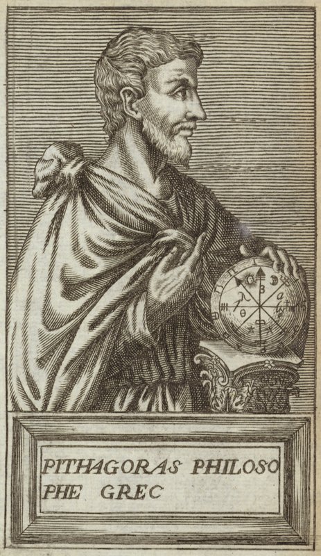 Szamoszi Pythagoras alkotó: Andre Thevet