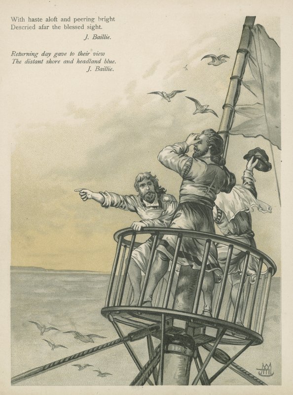 Kilátók az Újvilágban (chromolitho) alkotó: Andrew Melrose