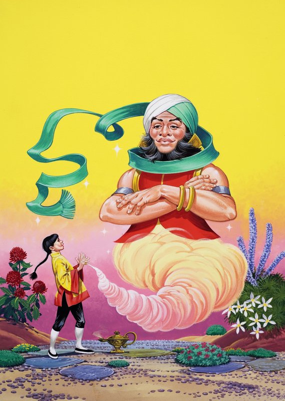 Aladdin és a csodálatos lámpa alkotó: Angus McBride