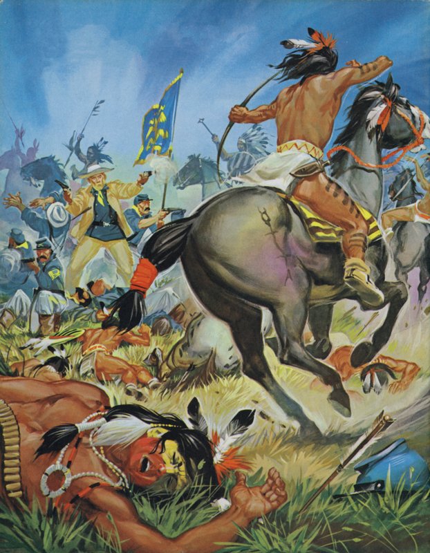 Custer utolsó állása alkotó: Angus McBride