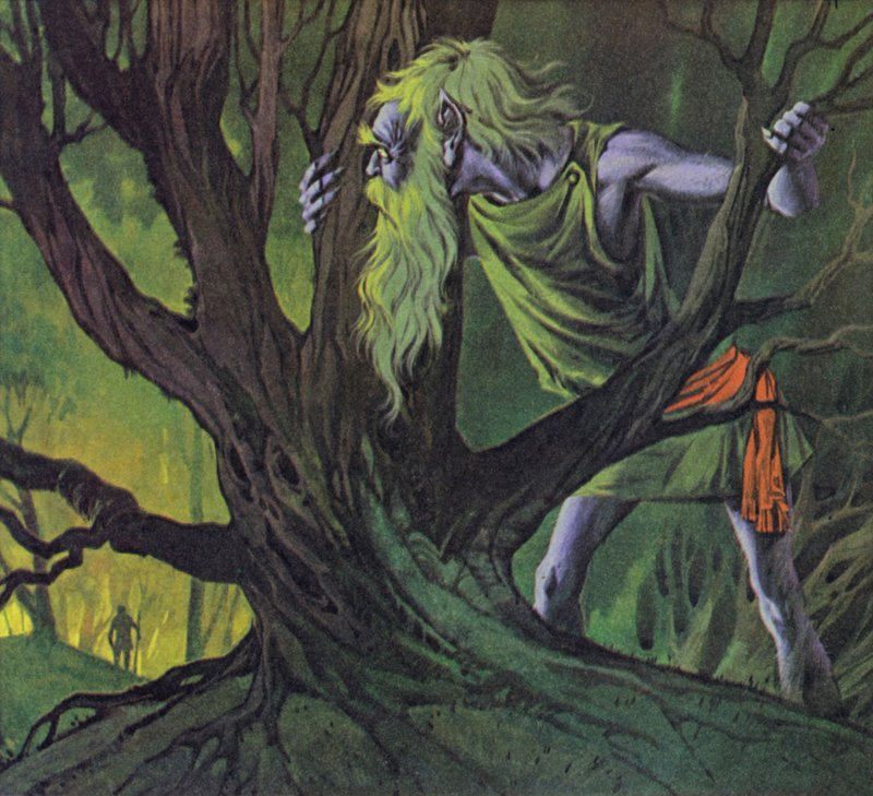 A Leshy (színes litográfia) alkotó: Angus McBride