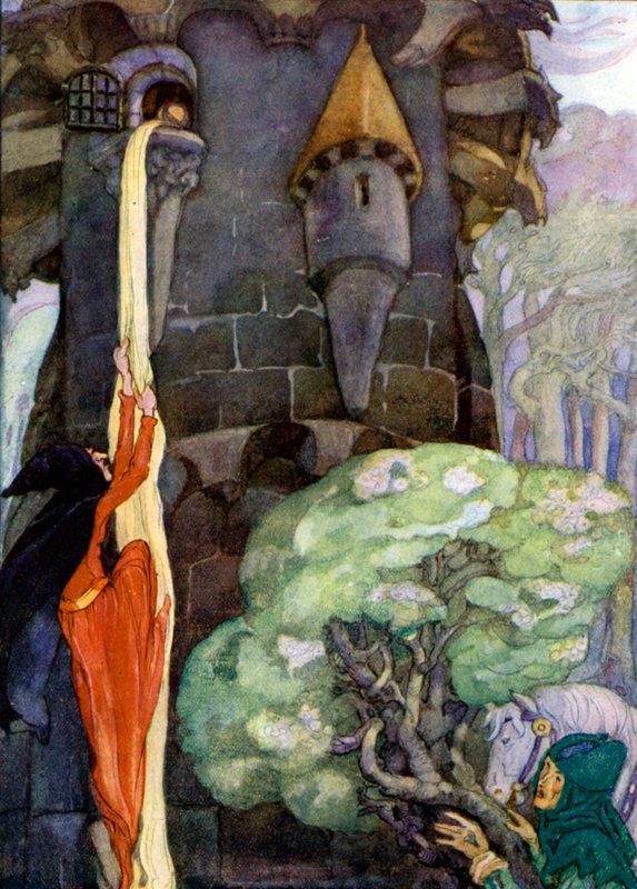 Rapunzel alkotó: Anne after Anderson