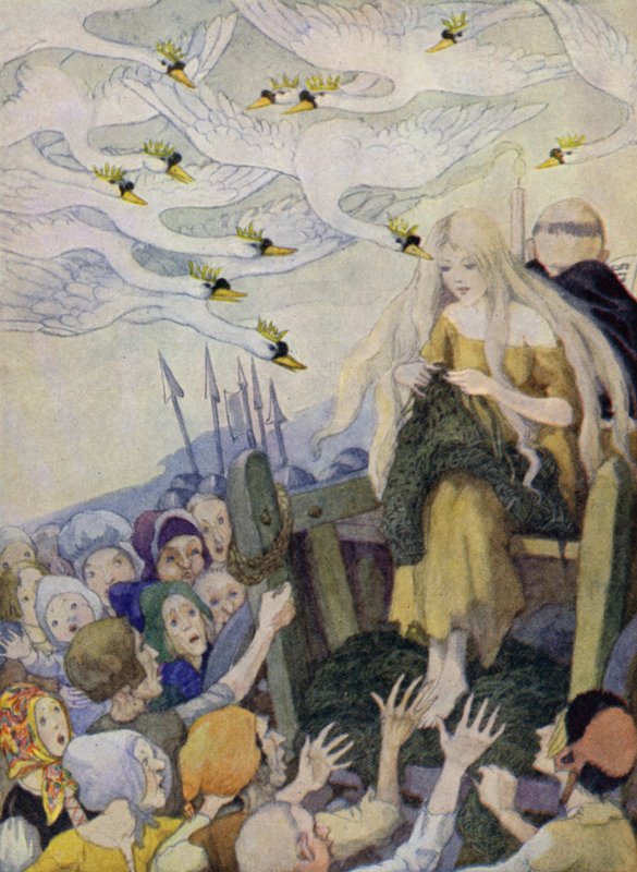 A vad hattyúk (színes litó) alkotó: Anne (after) Anderson