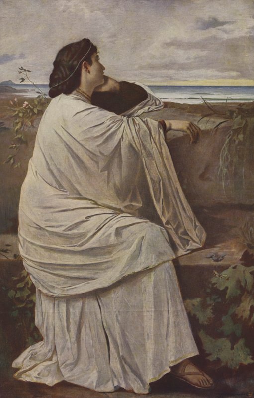 Iphigenia (olajfestmény) alkotó: Anselm Feuerbach