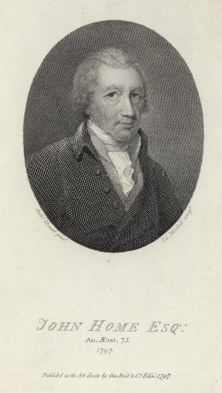 John Home portréja alkotó: Anthony Stewart