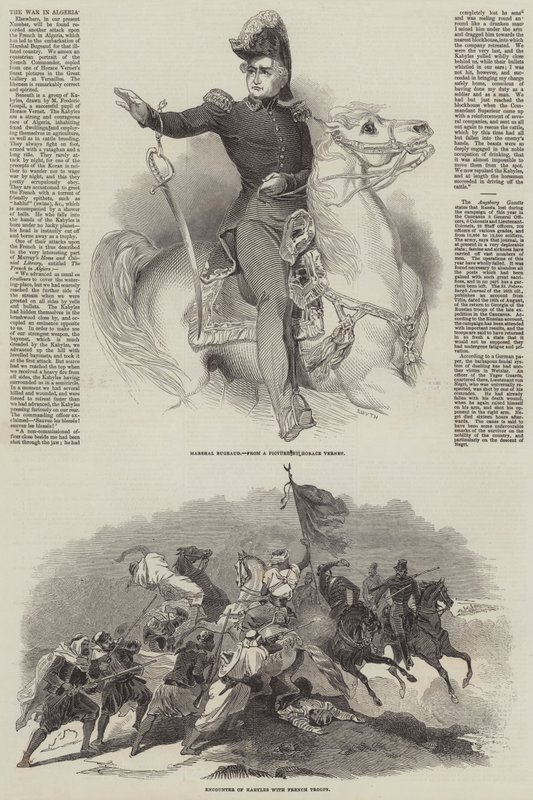 Az algériai háború alkotó: Antoine Charles Horace Vernet