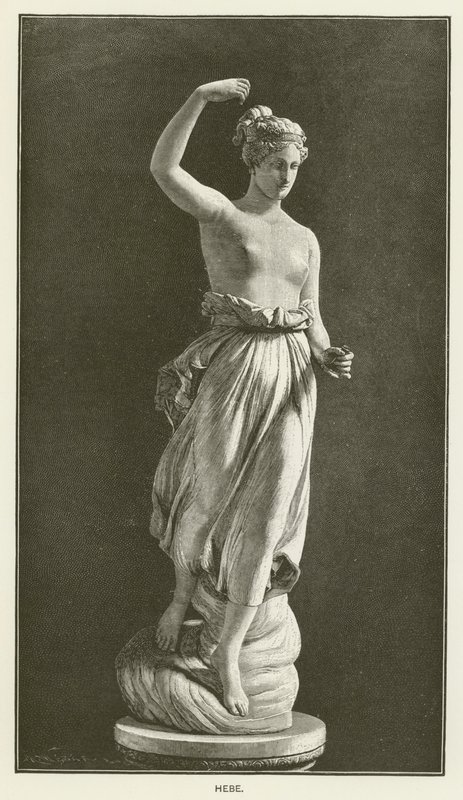 Hebe alkotó: Antonio Canova
