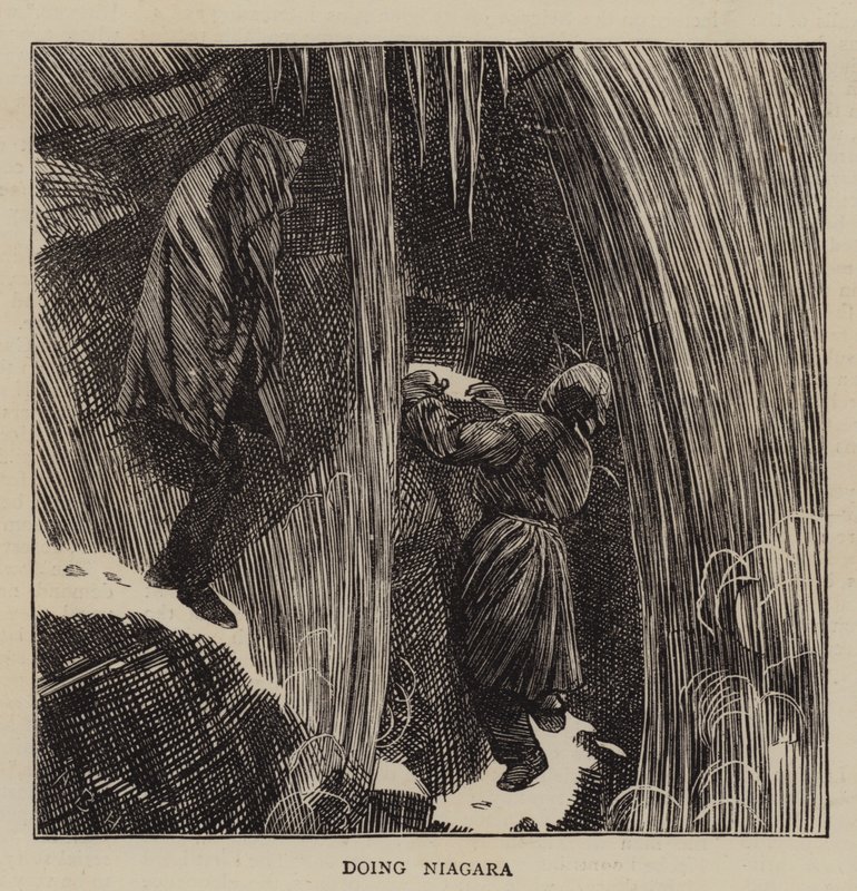 Doing Niagara alkotó: Arthur Boyd Houghton