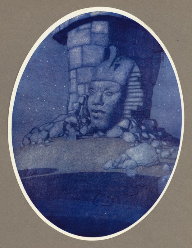 Ozymandias (színes kő) alkotó: Arthur George Watts