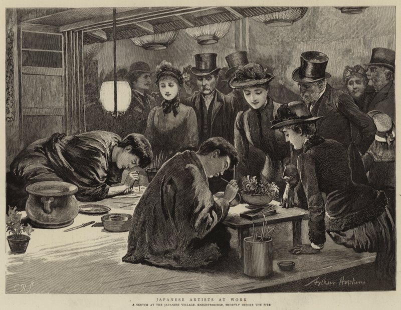 Japán művészek munkában alkotó: Arthur Hopkins