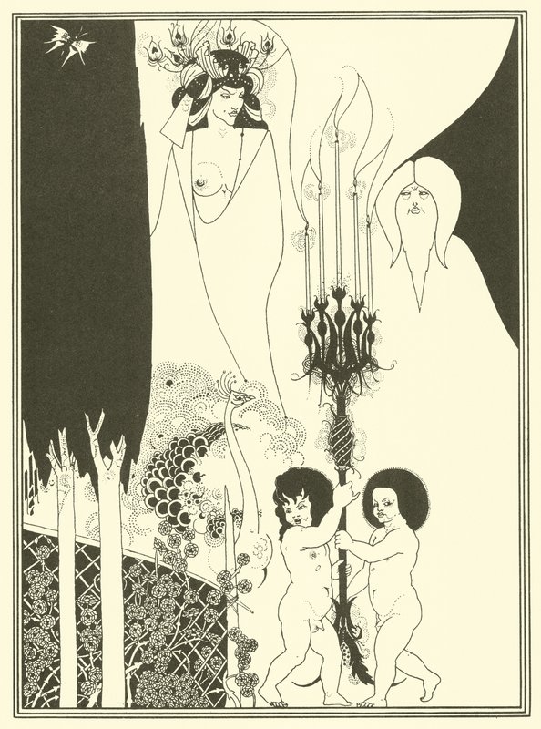 Heródes szeme (litográfia) alkotó: Aubrey (after) Beardsley