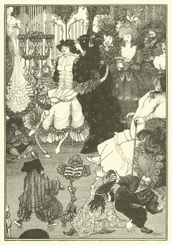 Helen vécéje (litográfia) alkotó: Aubrey (after) Beardsley