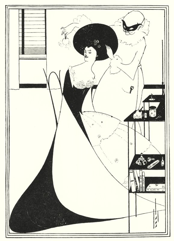 Salome toalettje (metszet) alkotó: Aubrey (after) Beardsley