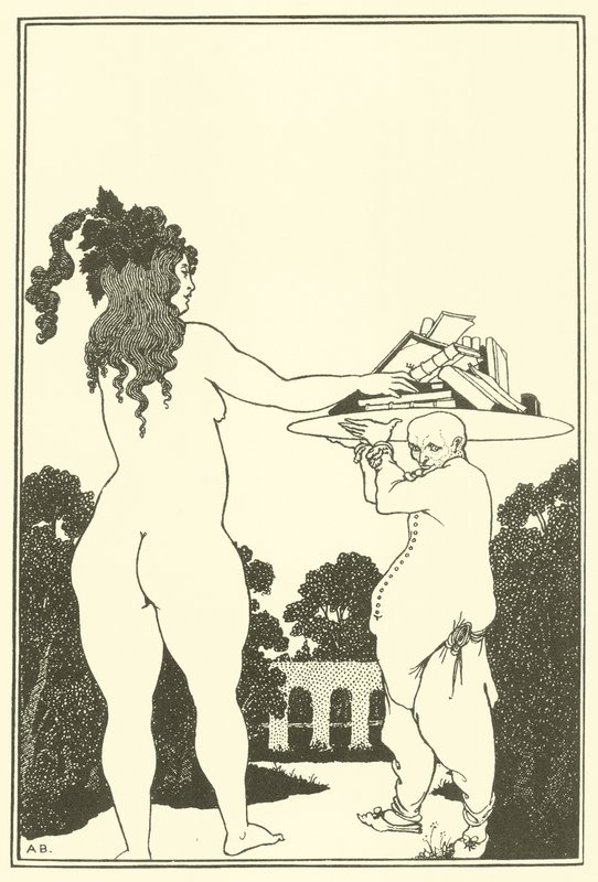 Könyv tányér alkotó: Aubrey Beardsley