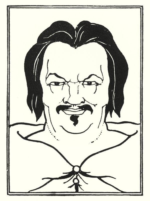 Borító kialakítás, oldal alkotó: Aubrey Beardsley