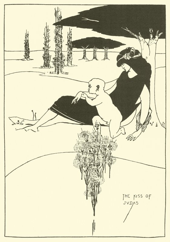 Júdás csókja alkotó: Aubrey Beardsley
