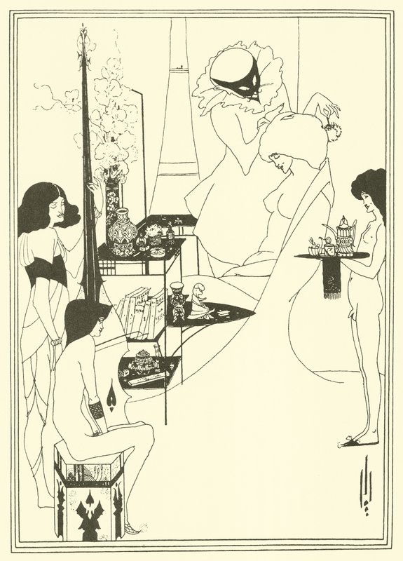 Salome vécéje alkotó: Aubrey Beardsley