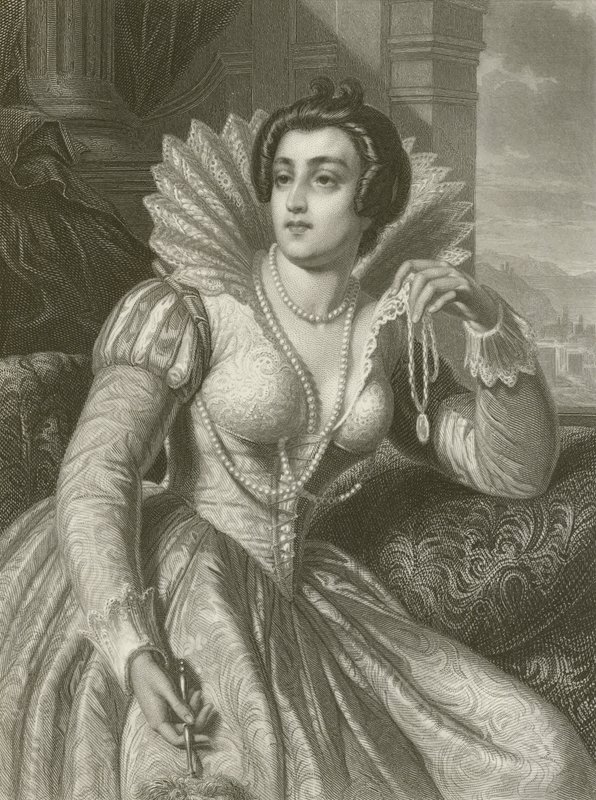 Julia Imperiali (metszet) alkotó: August Friedrich Pecht