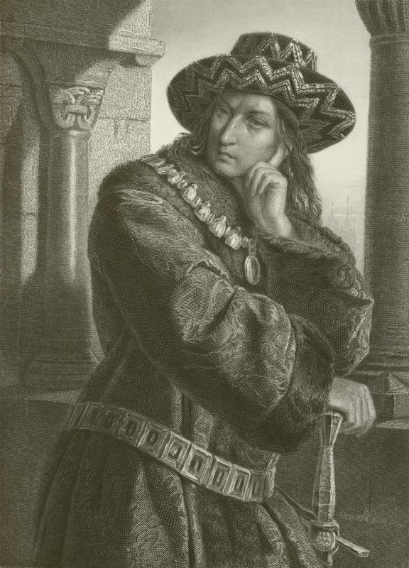VII. Károly (metszet) alkotó: August Friedrich Pecht