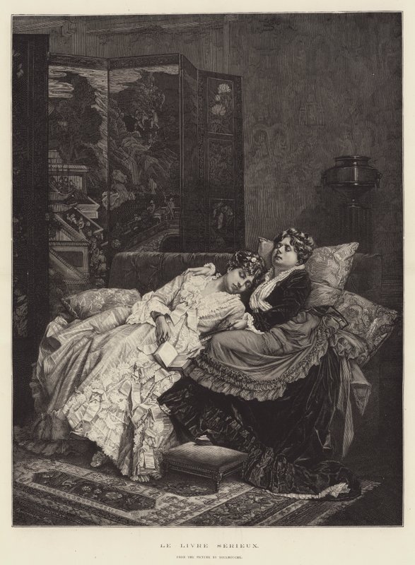 A komoly könyv alkotó: Auguste Toulmouche