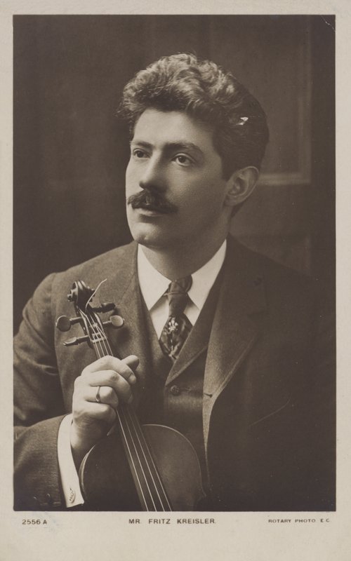 Fritz Kreisler osztrák hegedűművész és zeneszerző alkotó: Austrian Photographer