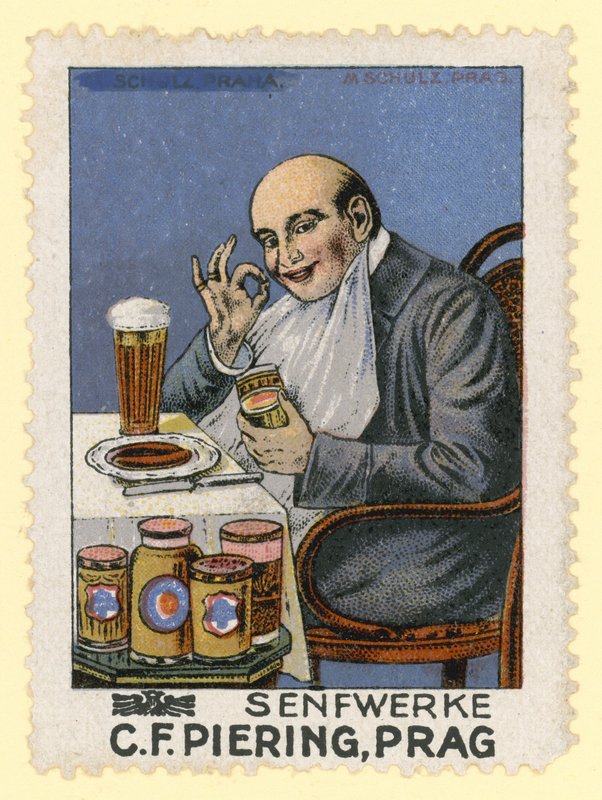 C F Piering mustár, Prága alkotó: Austrian School