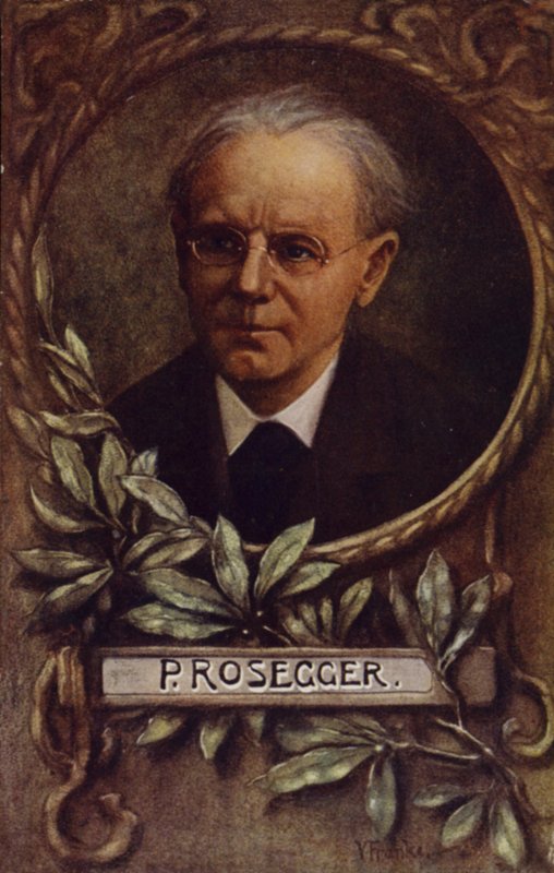 Peter Rosegger portréja alkotó: Austrian School