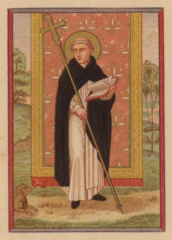 Szent Domonkos (kromolit) alkotó: Austrian School