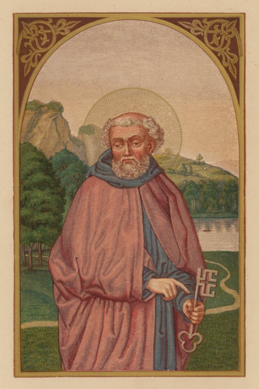 S. Péter, apostol (kromolit) alkotó: Austrian School