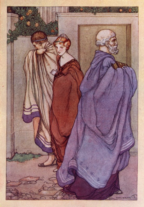 John Keats: Lamia (színes litó) alkotó: Averil Mary Burleigh