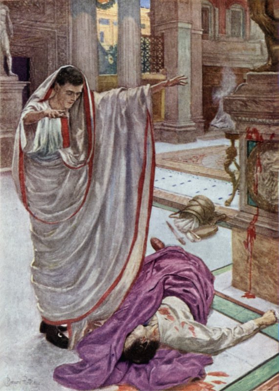 Julius Caesar alkotó: Bernard Partridge