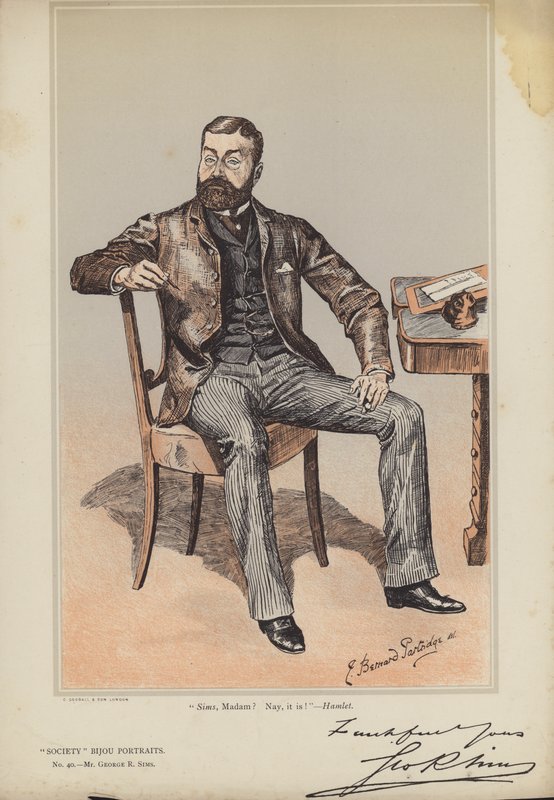 George R Sims úr alkotó: Bernard Partridge