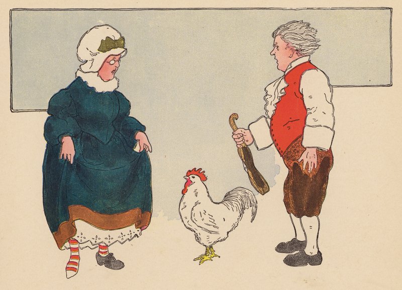 Gyerekvers: Kakukkfióka-dudli-do! (színes litográfia) alkotó: Blanche Fisher Wright