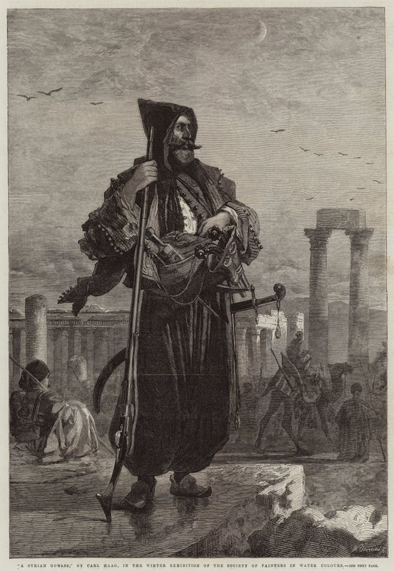 Egy szíriai Gowass alkotó: Carl Haag