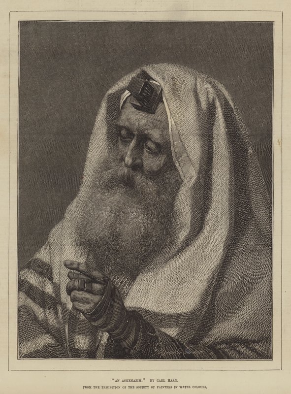 Egy askenazim alkotó: Carl Haag