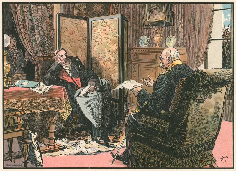 Otto von BIsmarck élete alkotó: Carl Rohling