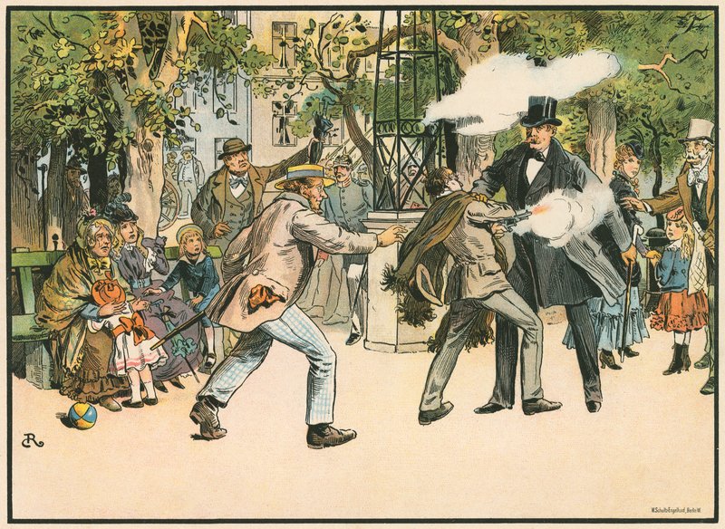 Otto von BIsmarck élete alkotó: Carl Rohling