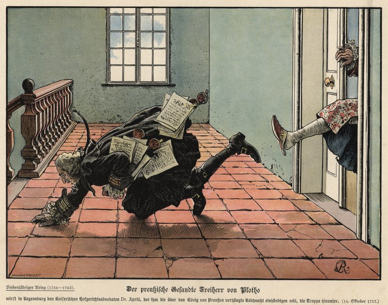 Freiherr von Plotho porosz követ alkotó: Carl Röchling