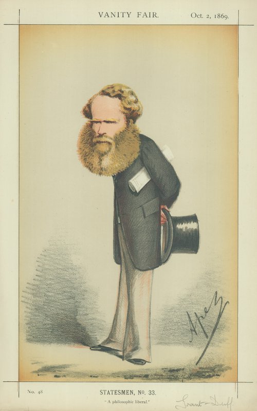 M E Grant-Duff úr alkotó: Carlo Pellegrini