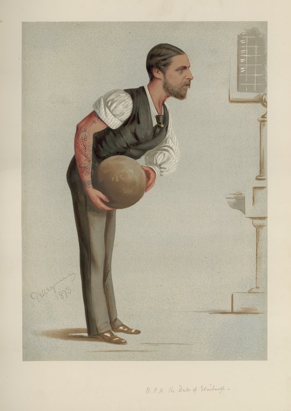 Edinburgh hercege alkotó: Carlo Pellegrini