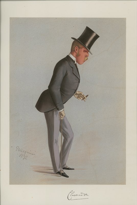 Clarendon grófja alkotó: Carlo Pellegrini