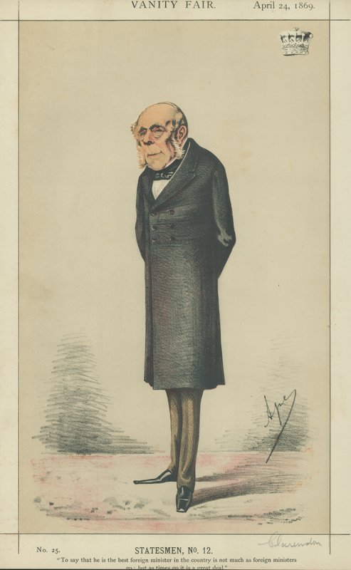 Clarendon grófja alkotó: Carlo Pellegrini