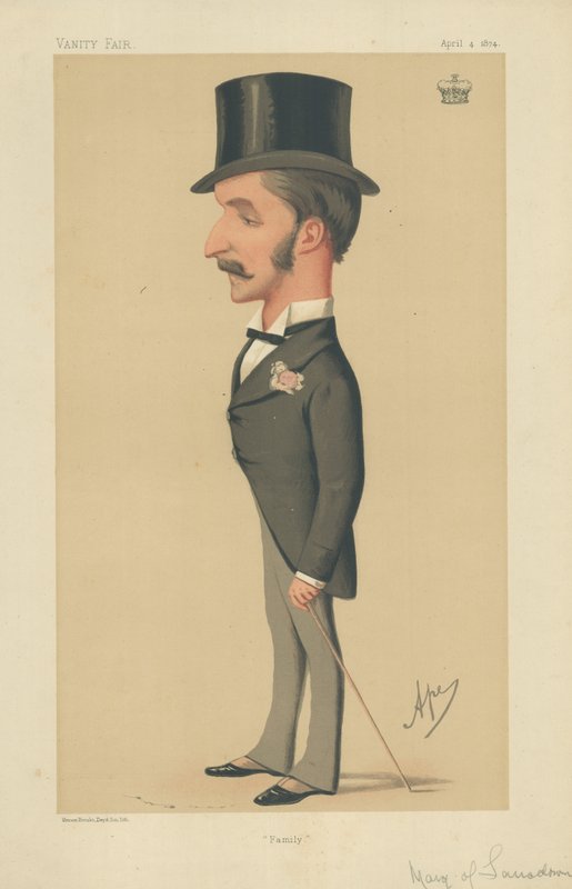 Lansdowne márkija alkotó: Carlo Pellegrini