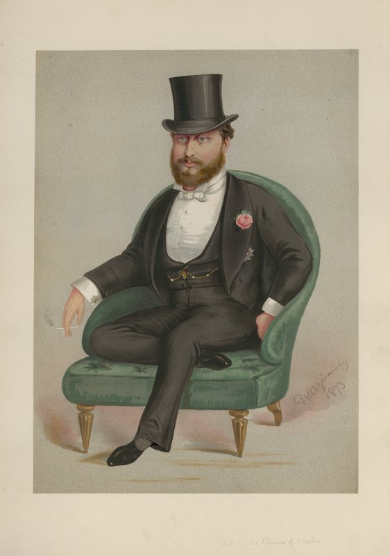 A walesi herceg alkotó: Carlo Pellegrini