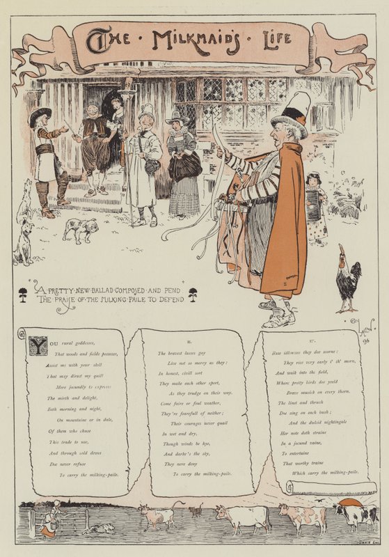 A tejeslány élete, írta Martin Parker alkotó: Cecil Charles Windsor Aldin
